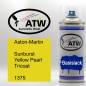 Preview: Aston-Martin, Sunburst Yellow Pearl Tricoat, 1375: 400ml Sprühdose, von ATW Autoteile West.